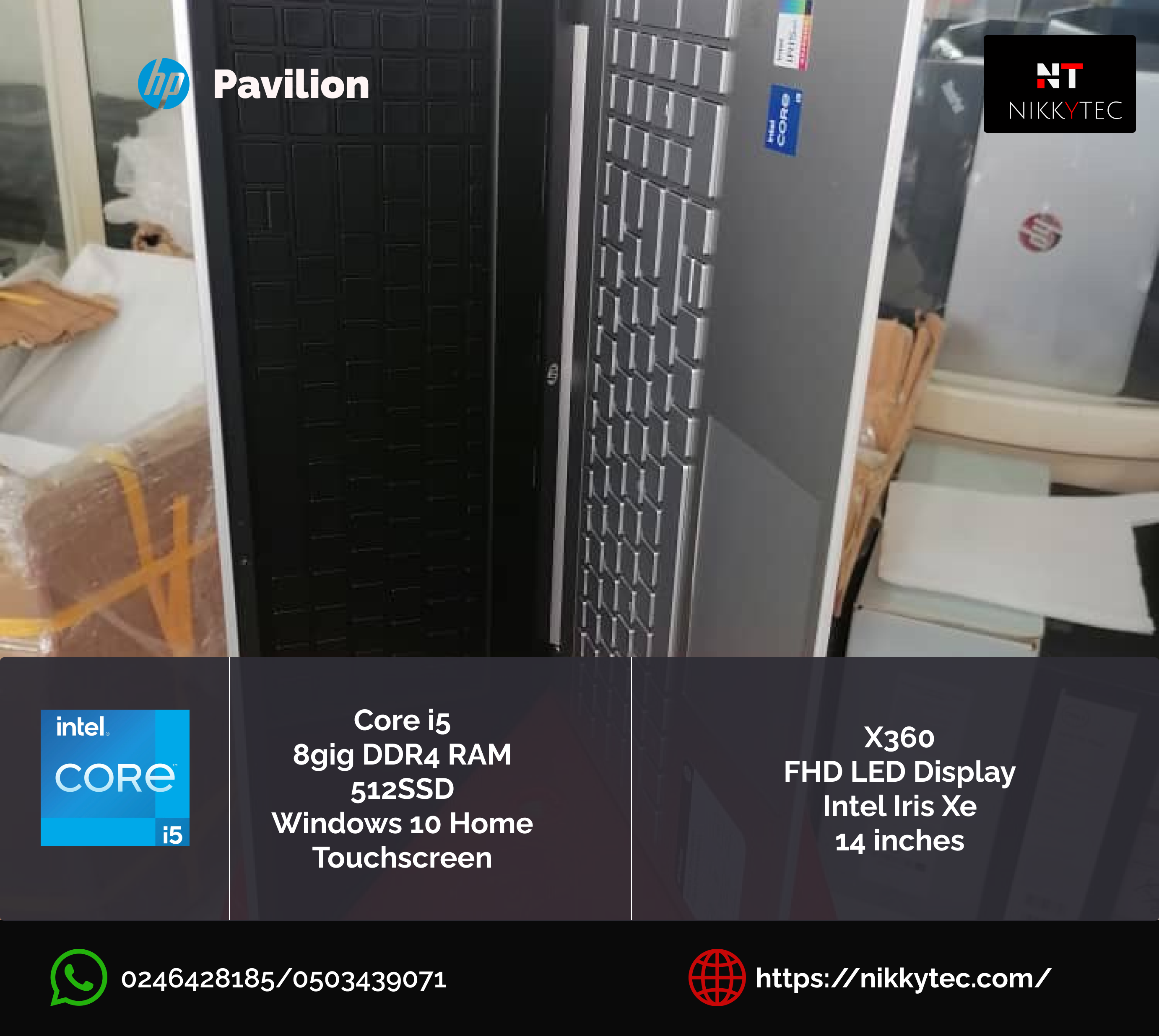 Hp Pavilion i5 8GB RAM